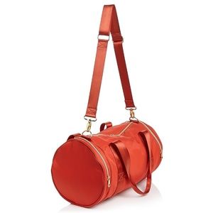 STATE Felix Duffel Bag in Chili/Gold